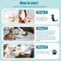 Dog Buttons for Communication, 8 Dog Talking Button Set, 30s Voice Recording, Pet Speech Training Buzzers with Stickers