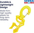 Scuba Choice Double Hose Holder Clip – Holds 2 Low/High-Pressure Hoses, Tangle-Free Design for Diving