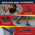 WHATAFIT Resistance Bands, Exercise Bands for Working Out, Work Out Bands with Handles for Fitness Training