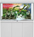 AWERT 48x18 inches Branches Fish Tank Background, Stone Seaweed Aquarium Background Vinyl.