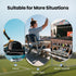 HIGH POINT SPORTS Foldable Stadium Seat Portable Folding Stadium Chairs Padded Bleacher Seat Cushion Bleacher Chair