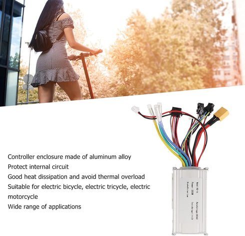 VGEBY Electric Bike Brushless Controller for 36V 350W Lithium Battery Motor