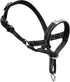 Pawaboo Dog Muzzle, Adjustable Head Halter Collar, Reflective Nylon, Anti-Biting Control, Small Size, Black