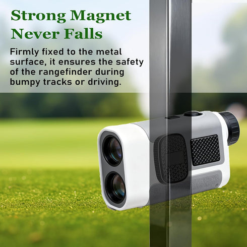 Play as Pro Golf Rangefinder Holder,Magnetic Adhesive Mounts,Golf Rangefinder Accessories with Strong Magnet for Golf