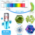 TAISHAN 3W Mini Aquarium Algae Removal Light with Timer, Waterproof Green Clear Light for Fish Tank, Pond & Pool