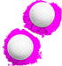 Gender Reveal Golf Ball for Baby Showers and Reveal Parties, All Natural Holi Powder, 2 Pack