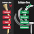 SANDIAN Plastic Golf Tees, Semicircular Design for Better Accuracy, Unbreakable, Anti-Hook, Anti-Slice