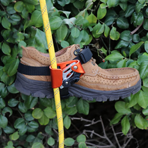 Upgraded Foot Ascender, 140kgs Strong Rappelling Gear for Rock Climbing, Tree Arborist, Climbing Rescue, 8~13MM Rope,