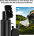 Golf Club Cleaner Brush with Carabiner Clip and Leak-Proof Water Bottle, Lightweight Cleaning Tool for Clubs