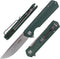 Firebird GANZO FH11 Folding Knife, D2 Steel Blade, Anti-slip G10 Handle with Clip for Outdoor