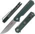 Firebird GANZO FH11 Folding Knife, D2 Steel Blade, Anti-slip G10 Handle with Clip for Outdoor