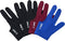 ONEQ 3 Fingers Billiard Gloves, Professional Snooker Cue Gloves in 3 Colors (Spandex) 5pcs/Set
