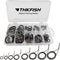 THKFISH Rod Repair Kit, Ceramics Tips and Stainless Steel Guides for Fishing Rod Repair