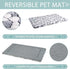 VANKEAN Dog Crate Pad Bed Mat, Reversible Soft Pet Sleeping Mat for Small to XX-Large Dogs and Cats, Machine Washable