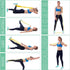 Resistance Bands, Pull Up Bands, Thick Heavy Resistance Band Set with Door Anchor, Elastic Bands for Body Stretching