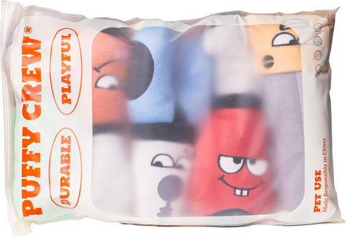 8", (5 1, Squeaky Dog Plush Toy, Tools Bite_Stick Collection, for Small and Medium Dogs in Small)