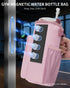 40oz 4 sportsnew Magnetic Gym Bag for Women Men, Water Bottle Carrier Holder with Strap & Phone Pockets for Tumbler