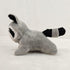 4 Glow Pups Hide and Seek Dog Toy, Interactive Plush Raccoon in Tree Burrow, Squeaky Woodland Style Dog Toys for Small