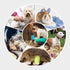 WePet Pet Wrap, Self-Adhesive Non-Woven Bandage, Emergency Cohesive Gauze for Dogs, Cats, Horse, Birds, Wounds