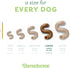 Benebone Tripe Bone Durable Dog Chew Toy for Aggressive Chewers, Made in USA, Large