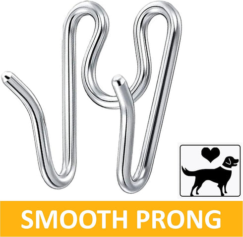 (5 Pack) Stainless Steel Prong Collar Links for H. Sprenger 4.0mm Collar Extra Links, Silver