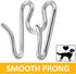 (5 Pack) Stainless Steel Prong Collar Links for H. Sprenger 4.0mm Collar Extra Links, Silver