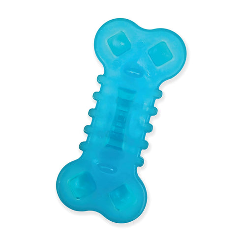 Nylabone Flexi Chill & Chew Toy for Dogs, Medium, Chicken Flavor, with Treat Pockets for Moderate Chewers, 1 Count