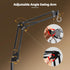 TALITARE 15-46 180 Reptile Lamp Stand, Adjustable in Heat Lamp Stand, Metal Floor Light Holder with Adjustable Swing