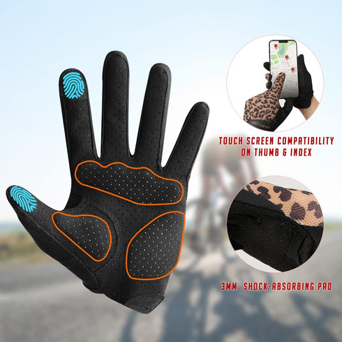 Ventilated Workout Gloves for Women Men Full Finger.Weight Lifting Gloves with Full Palm Vent & Breathable Mesh Back