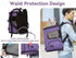 PETSFIT Dog Backpack Carrier with Upgraded Waist Protection, Ventilated Collapsible Backpack for Small Dogs/Cats