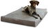 South Pine Porch Darla Deluxe Sherpa Supportive Dog Bed, Gray, Large (48" x 36")