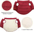 ASENKU Waterproof Windproof Dog Winter Coat, Warm Snowproof Puffer Vest for Small Medium Large Dogs (M, Red)