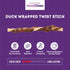 IncrediChews Stick with Duck Meat Wrap Dog Chew Treats, 10 Count, 1 Pack