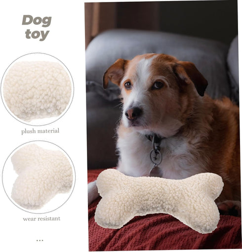 BESPORTBLE Wool Velvet Dog Toy Dog Funny Toy Dog Bite Toy Teether for Dogs Puppy Teething Chew Toys Dog Food Toy Dog