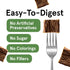 12oz 95% TRMC Real Meat Dog Treats - Bag of Bite-Sized Air-Dried Beef Jerky for Dogs - Grain-Free Jerky Dog Treats Made