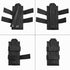 TRIWONDER Tactical Phone Pouch Molle, Smartphone Holster Bag EDC Utility Cellphone Lock Card Holder Organizer Fit