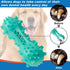Toothbrush Dog Chew Toy, Stick Bone for Dog Teeth Cleaning, Dental Oral Care for Small, Medium, Large Dogs (Blue)