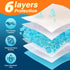 CLEAN SPACES 28"x34",Super 100 Count Extra Large Puppy Pads Absorbent Disposable Pee Pads for Dogs / Wee Wee Pads /