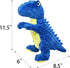 AIMETING No Stuffing Dog Toys for Aggressive Chewers, Squeaky Wrinkled Toys, Durable Dog Chew Toys, Soft and Tough