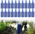 20PCS Blue Sandstone Cylinder Shape Aquarium Aeration Bubble Stone Set Air Stone Kit Fish Oxygen Pump Bubble Stones Airstones Diffuser