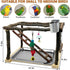 Tfwadmx Parrots Playstand Bird Play Gym Cockatiel Playground Wood Perch Stand Climb Swing Ladders Chewing Toys
