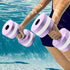 Gooddyiyukey Swimming Set 2,Waterproof Dumbbells, of Quick-Dry High-Density EVA Foam Pool Weights for Water