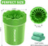 Dog Paw Cleaner, Portable Pet Cleaning Silicone Brush with 3 Absorbent Towels for Small Breed Dogs