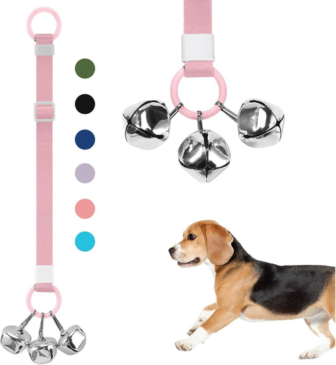 SVD.PET Dog Door Bell with Hanging Ring, Dog Bells to Go Outside