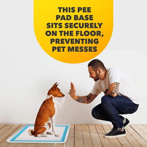 2 Pack 24 24 TidyFriend Dog Pee Pad Holder Tray - Fits Up to x Pee Pad Holder for Dogs - Stable Grip, Raised Edges