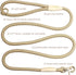 Lobster Snap Pet Leash 5FT, Strong Nylon Rope Dog Leash for All Breeds (Gold, 5ft *10mm)