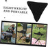 Lightweight Foldable Camping Stool - Triangular Design for Outdoor Use