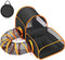Portable Cat Playpen with Surround Tunnel, 2-Linked-Enclosed Areas, Ideal Cat Tent Outdoor