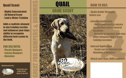 Ultimate Quail Dog Training Scent Kit - Scent for Upland Dog Training