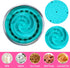 Bestalk Soft Silicone Slow Feeder Dog Bowls Insert, Suction Cups for Small, Medium, Large Dogs, Fits Basic and Elevated